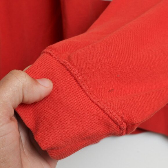 H&M Wisconsin Football Sweatshirt Womens Medium Burnt Orange - Picture 5 of 7